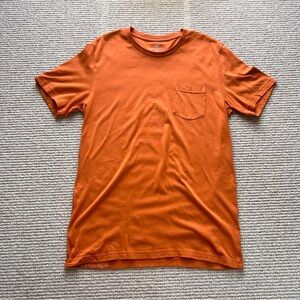 Mack Weldon Orange Short Sleeve Tee